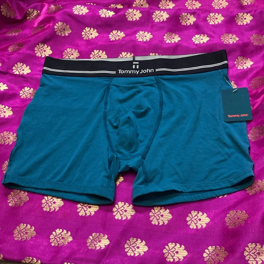 🏇Tommy John Second Skin Men's Blue Boxer Briefs
